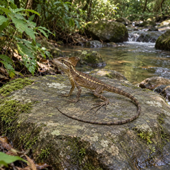 brown basilisk