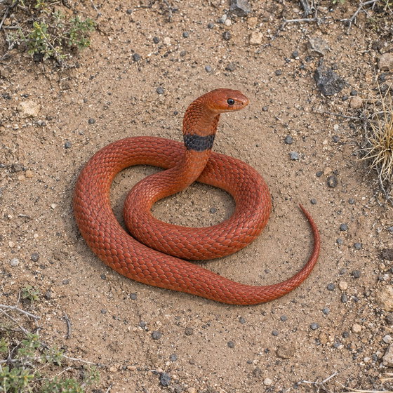 red spitting cobra