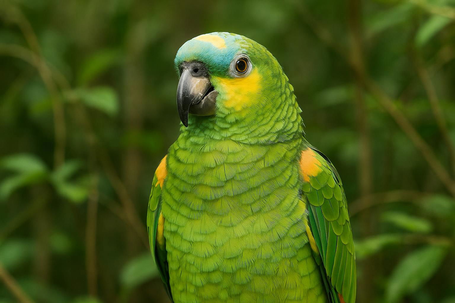 Orange-Winged Amazon