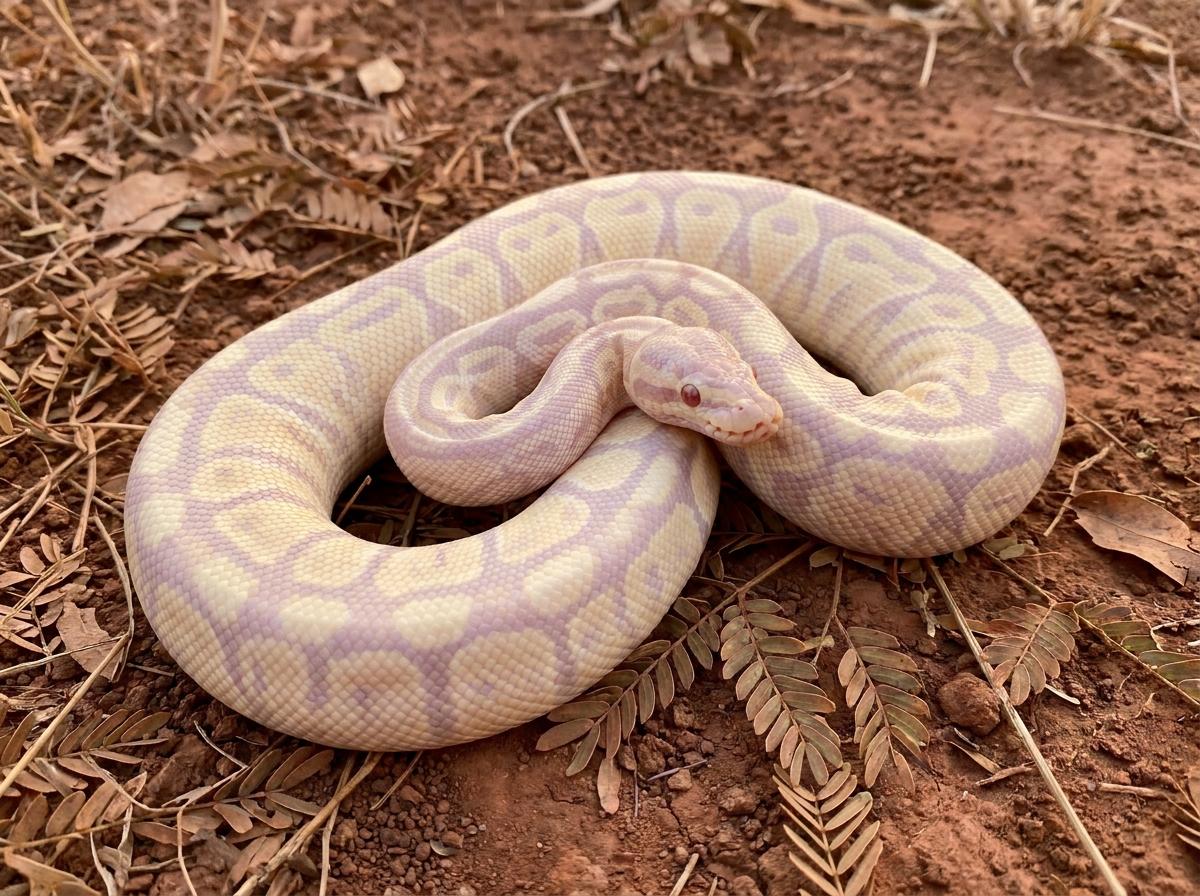 Lavender Albino
