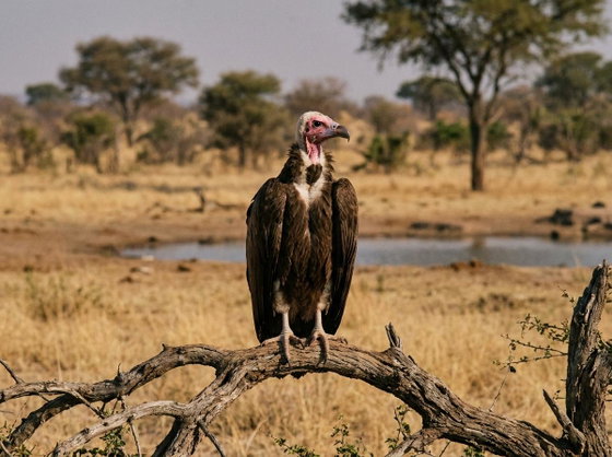 hooded vulture