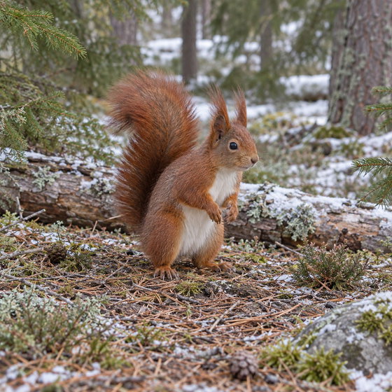 Eurasian red squirrel