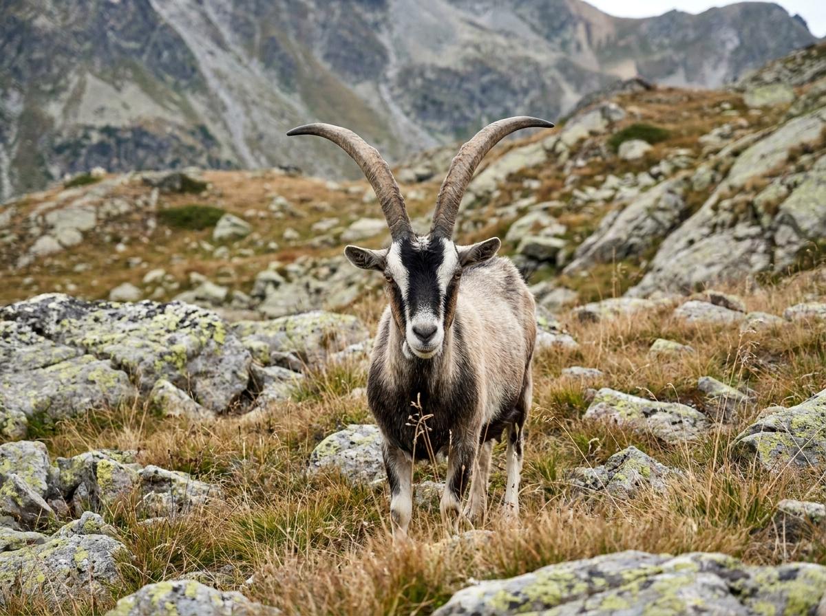 Peacock Goat