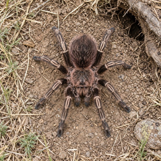 pink zebra beauty tarantula