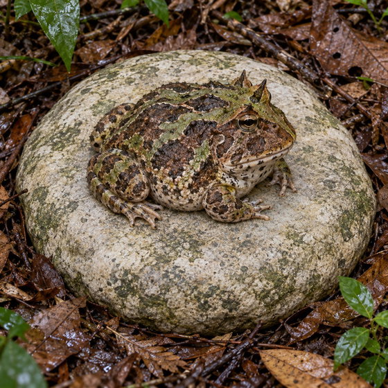 Brazilian horned frog