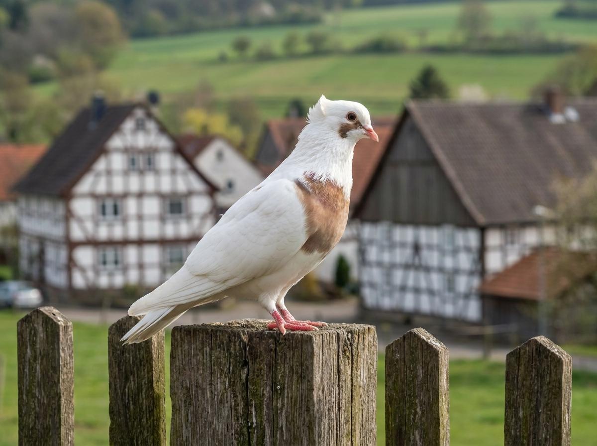 Thuringian Crescent Pigeon
