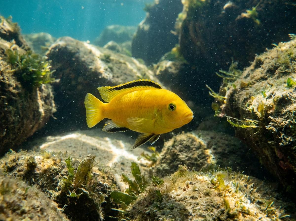 electric yellow cichlid