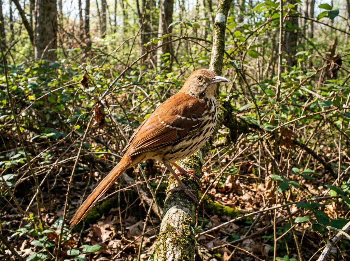 brown thrasher