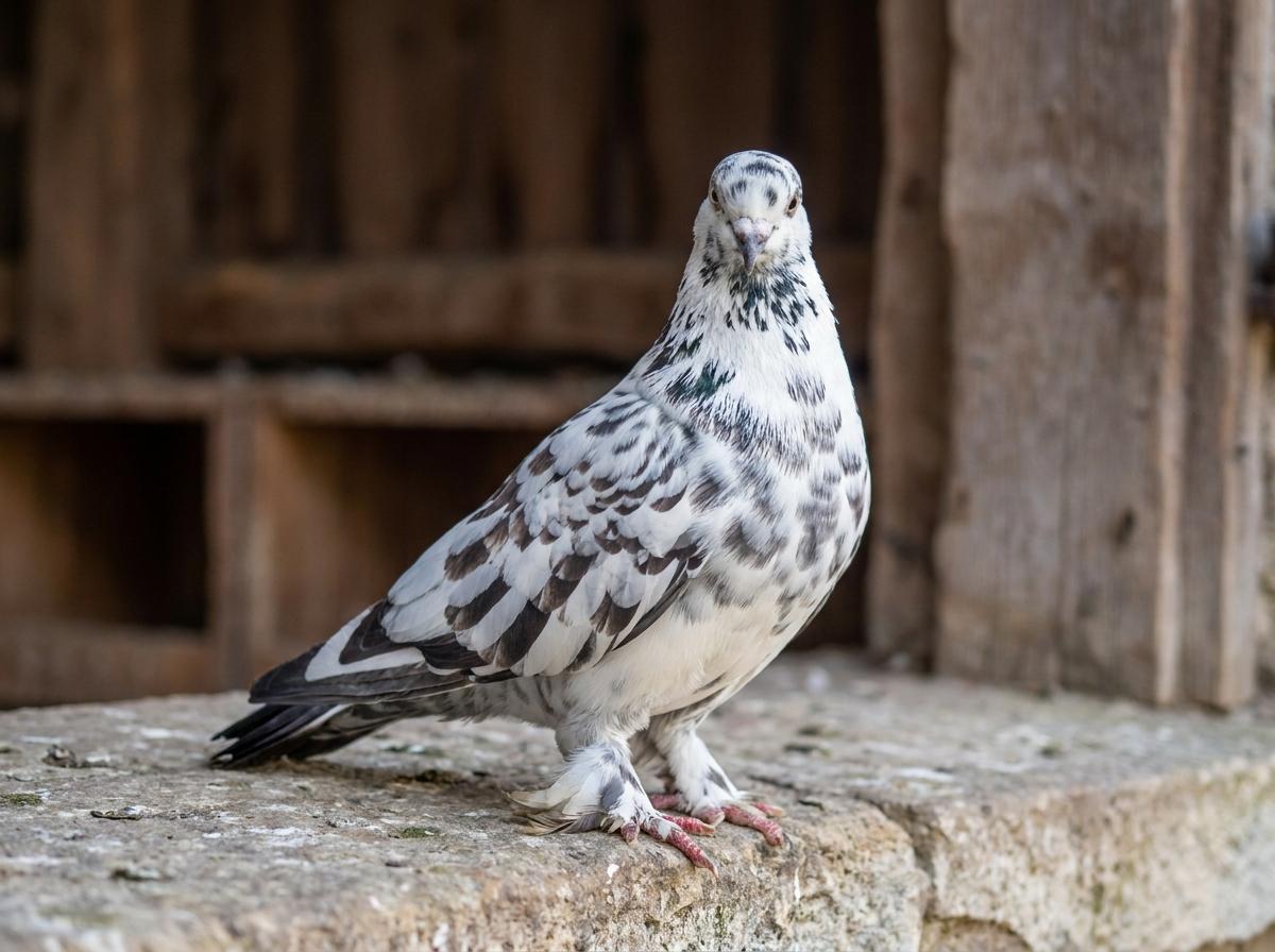 Bohemian Tiger Swallow Pigeon Clean-Legged and Muffed