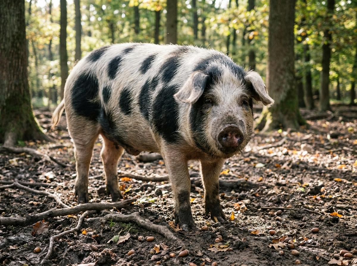 Bentheim Black Pied Pig
