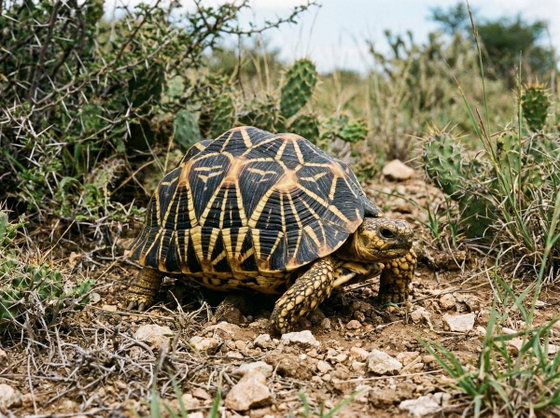 Burmese star tortoise