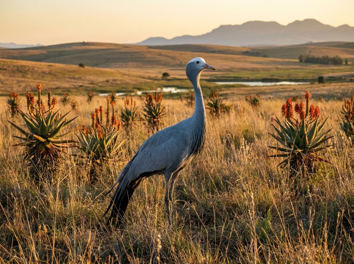 blue crane