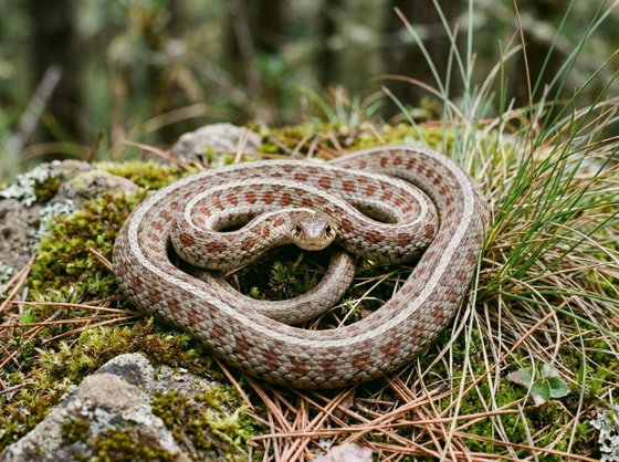 Mexican alpine blotched garter