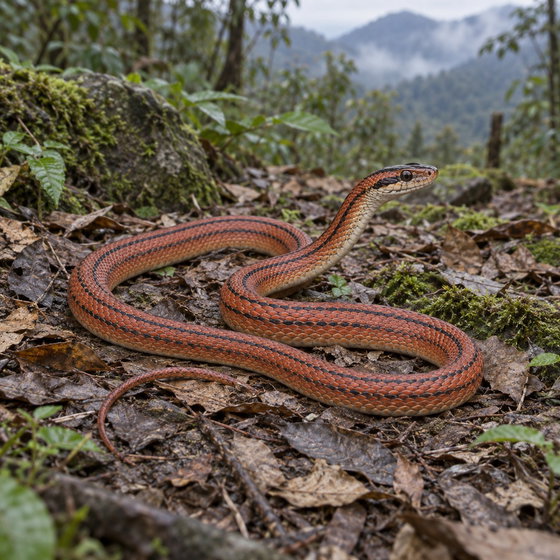 red bamboo rat snake