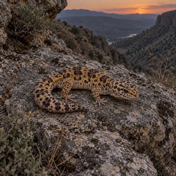 Iranian fat-tailed gecko