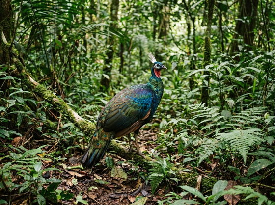 Congo Peafowl