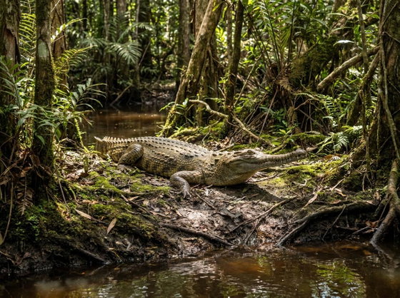 false gharial