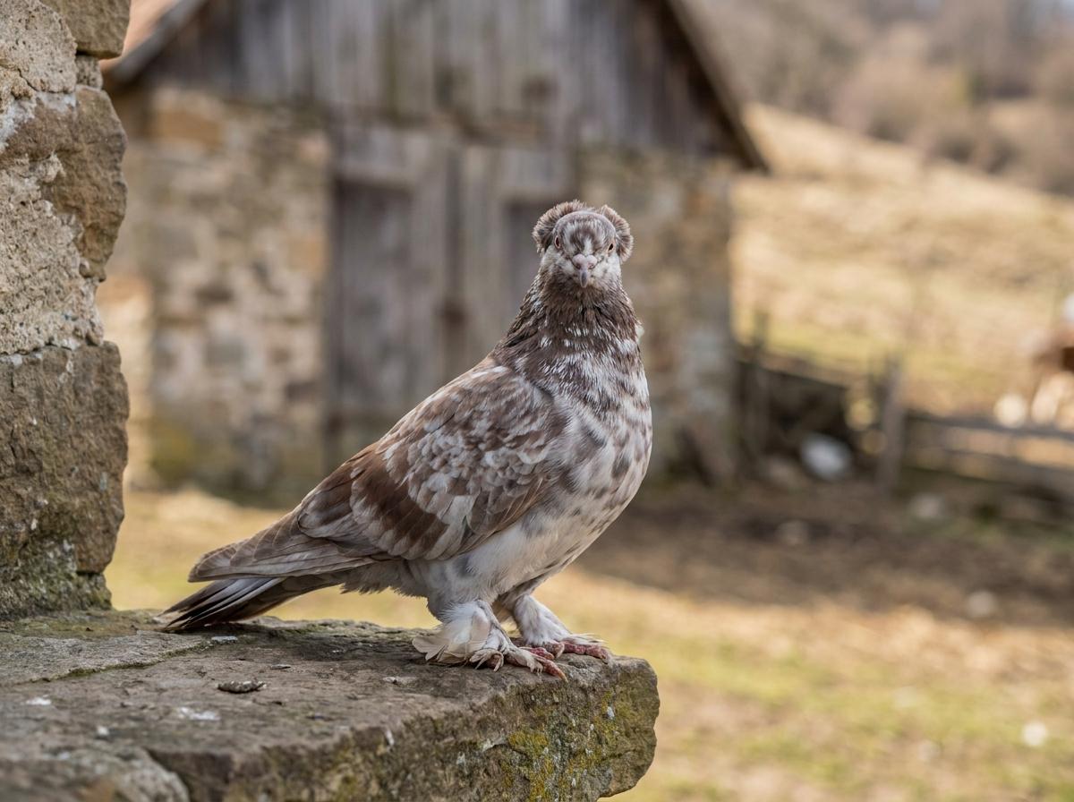 Transylvanian Double-Crested Tumbler