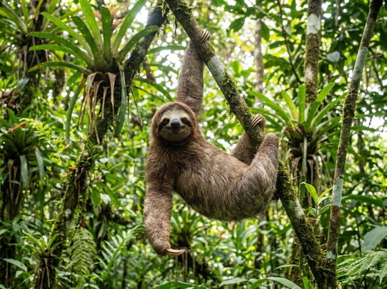 brown-throated three-toed sloth
