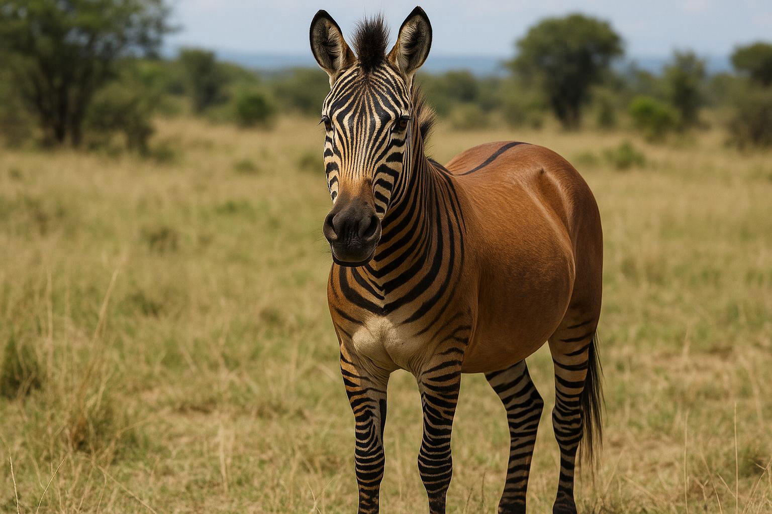 Zebra Horse/Zorse