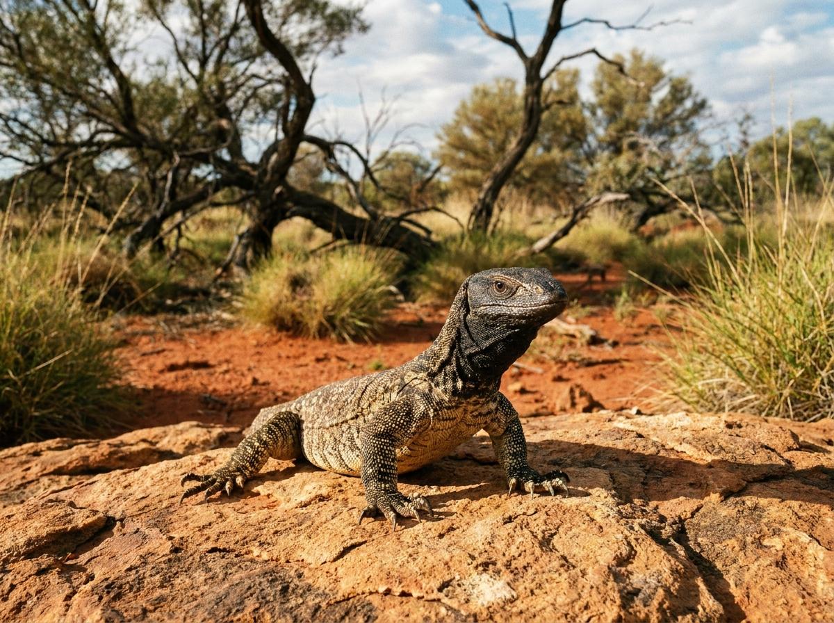 black-headed monitor