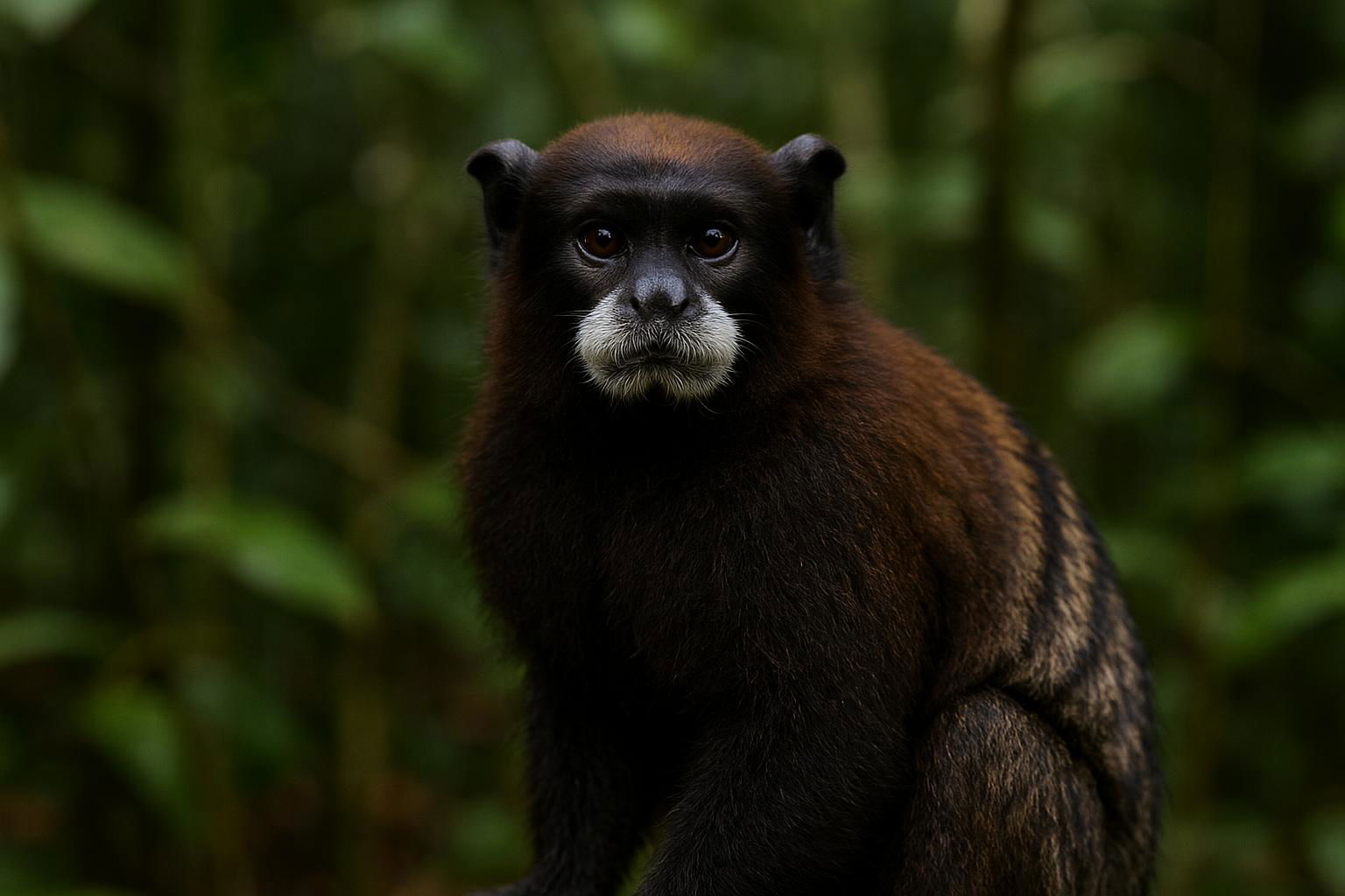 Brown-Mantled Tamarin