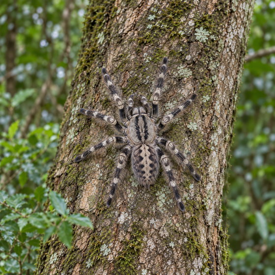 fringed ornamental tarantula