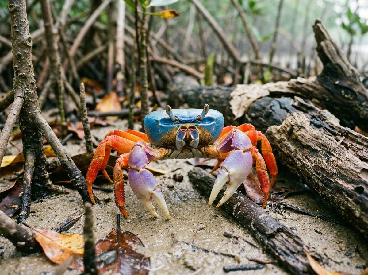 rainbow land crab