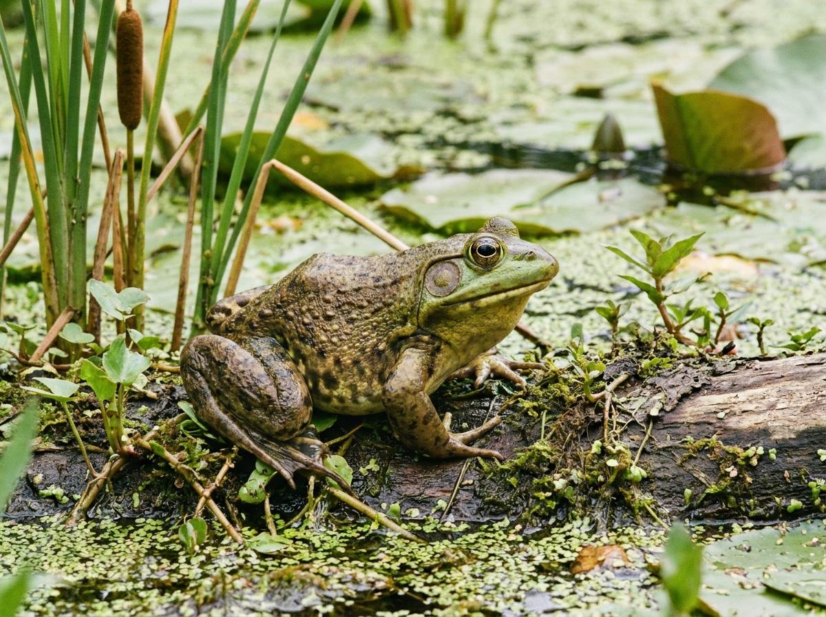 American bullfrog