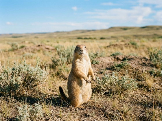 black-tailed prairie dog