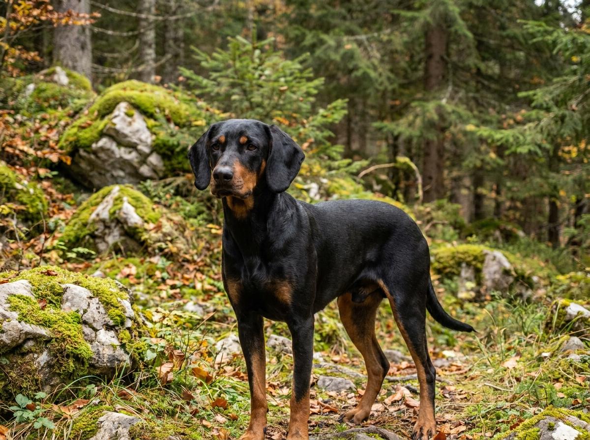Austrian Black and Tan Hound