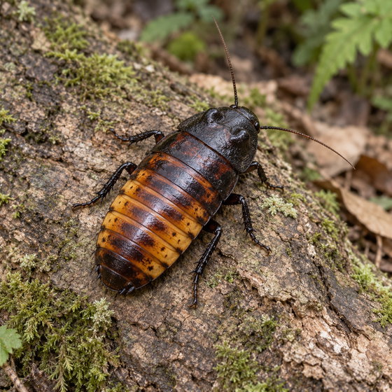 Halloween hissing cockroach