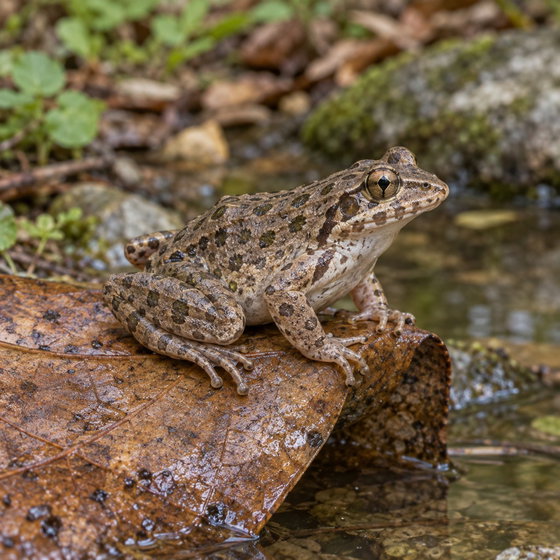 Moroccan painted frog