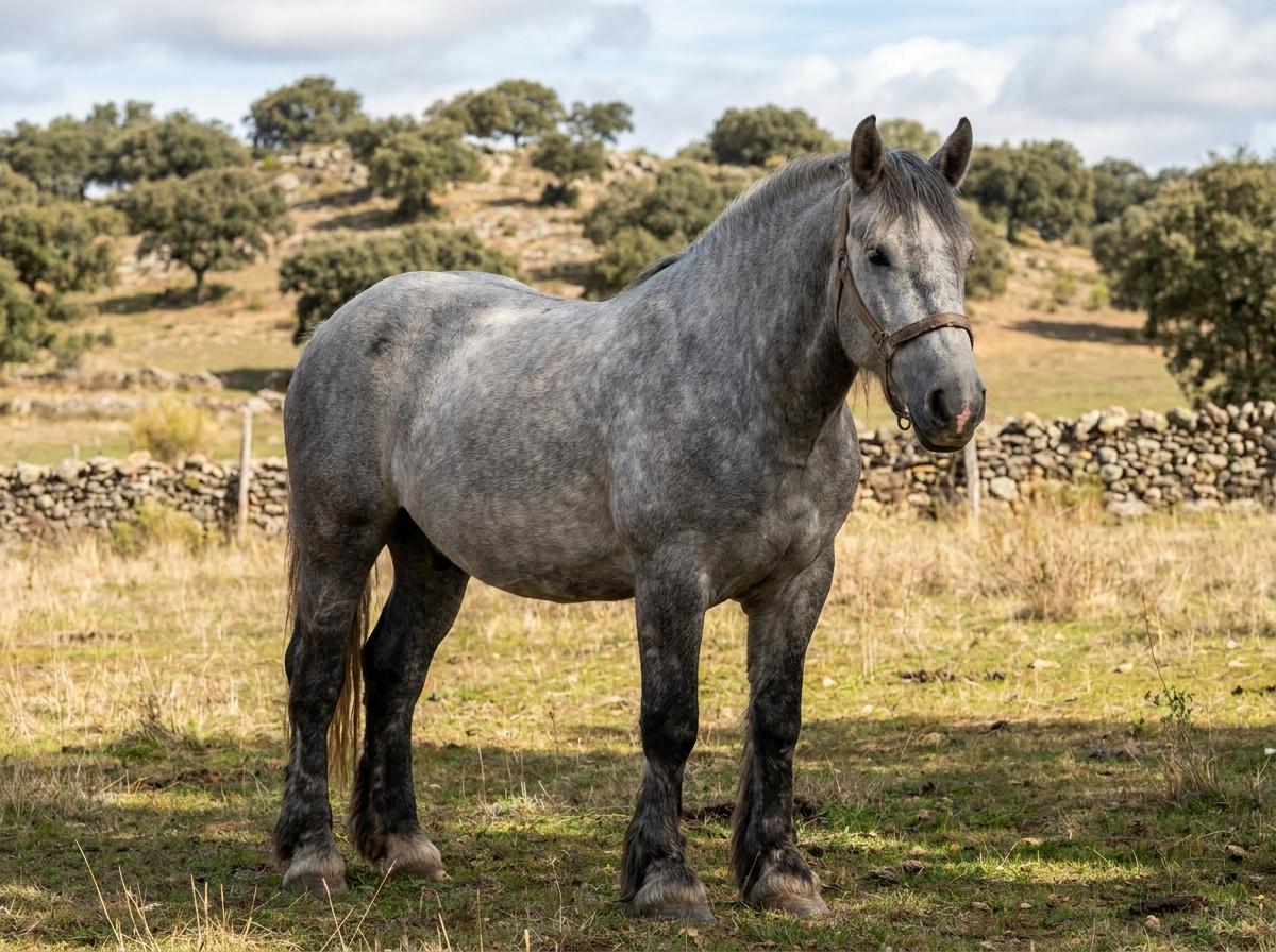 Spanish Norman Horse