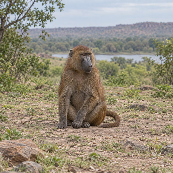 Guinea baboon
