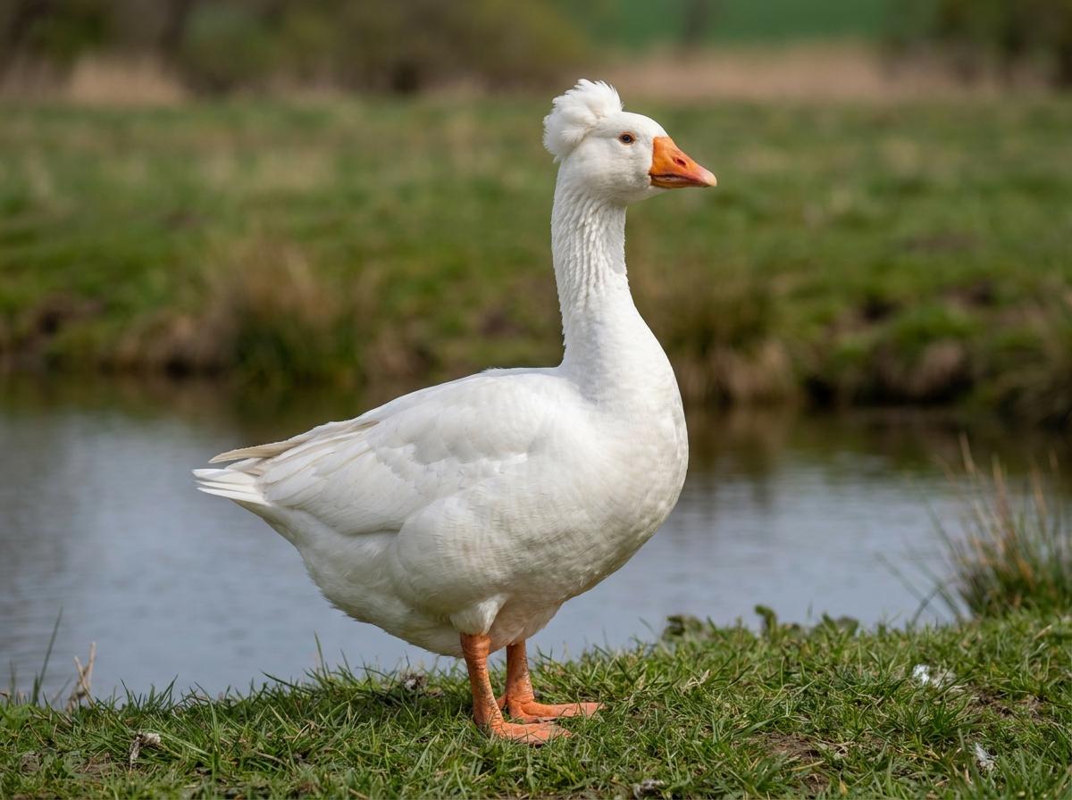 Czech Crested Goose