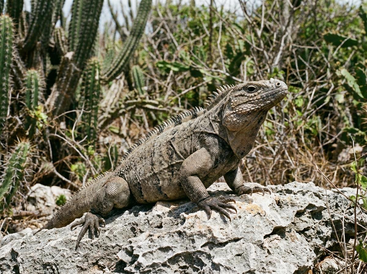Mona ground iguana