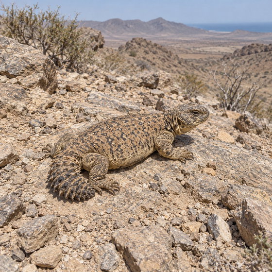 princely spiny-tailed lizard