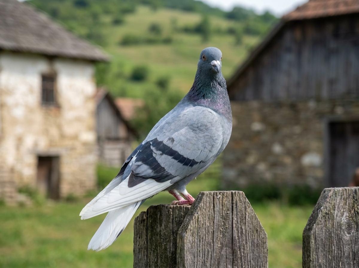 Romanian Blue-Barred White-Tail
