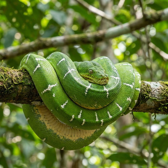 emerald tree boa