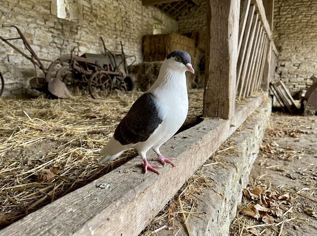 Clean-Legged Full-Head Swallow Pigeon
