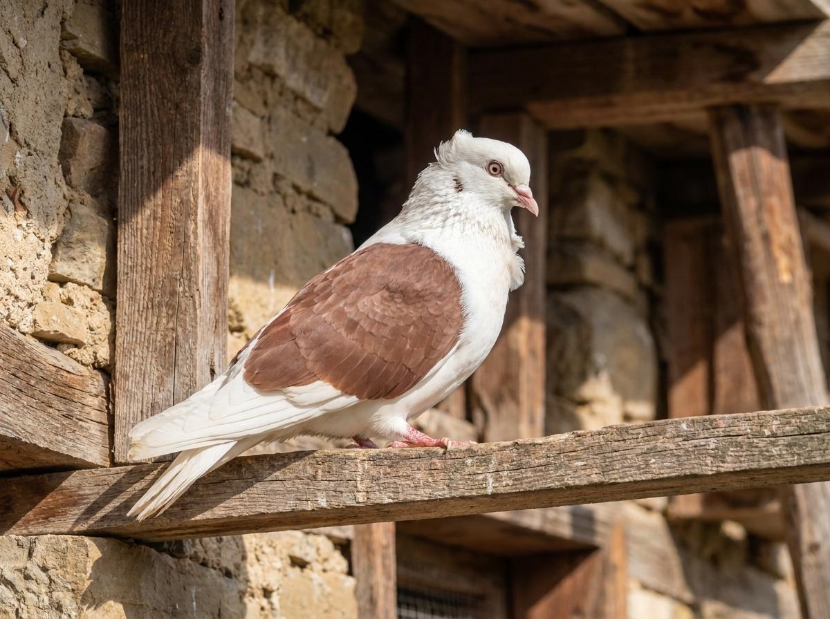 Bulgarian Shield Owl Pigeon