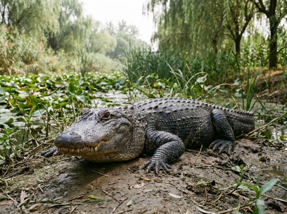 Chinese alligator