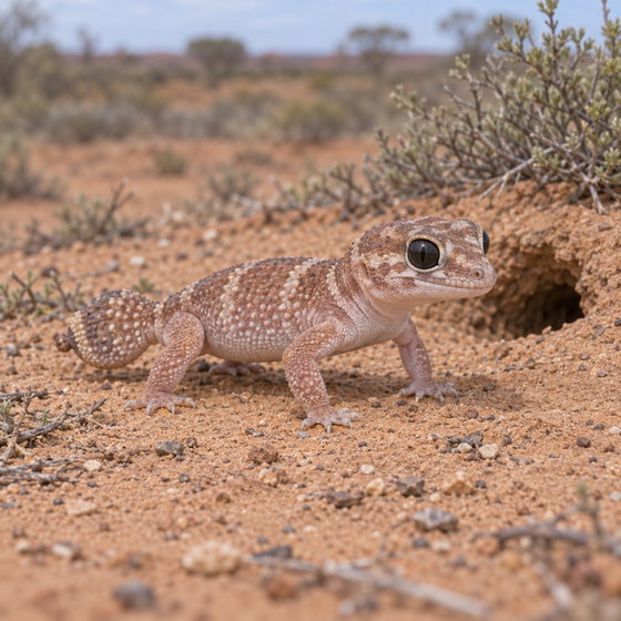 smooth knob-tailed gecko