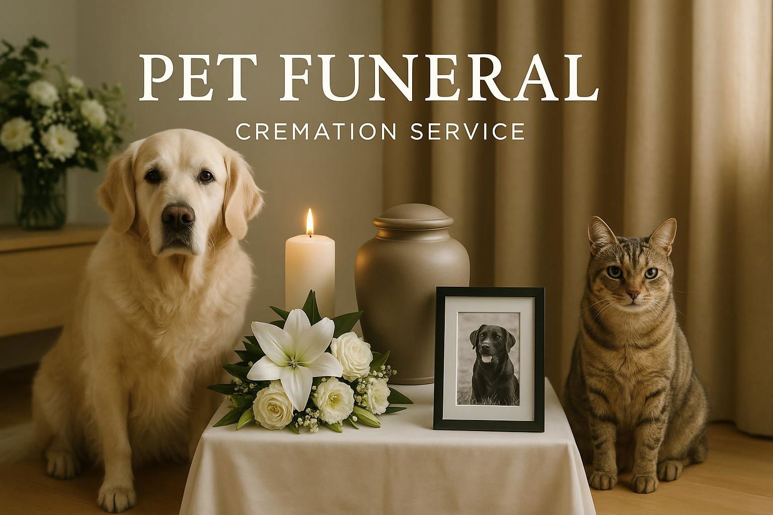 Pet Funeral or Cremation Service