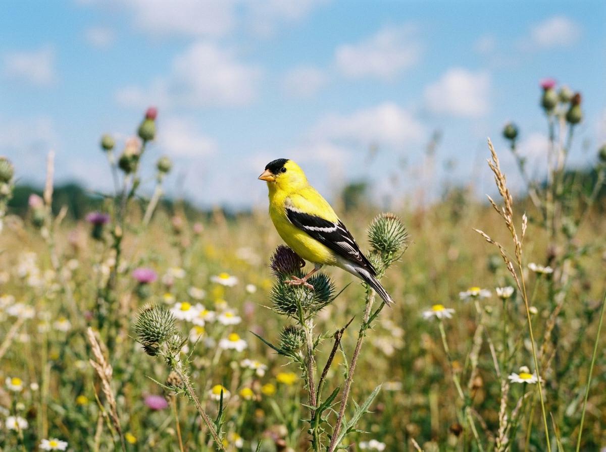 American goldfinch