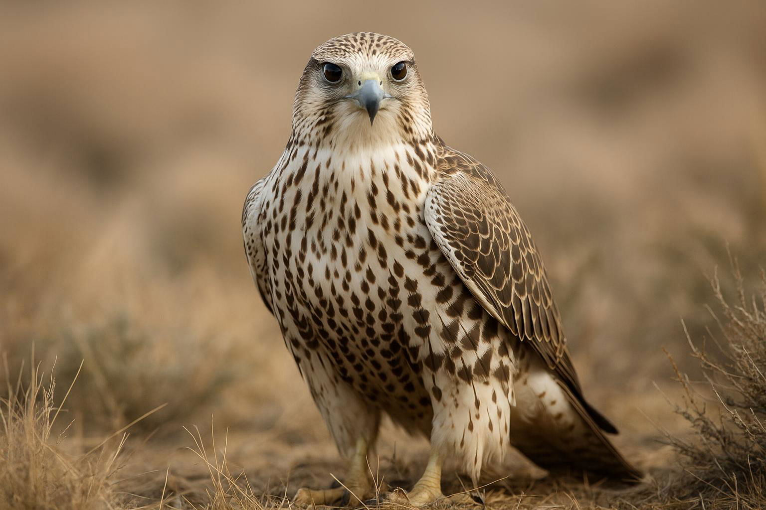 Saker x Gyrfalcon Hybrid