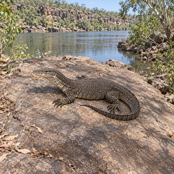 Mertens's water monitor
