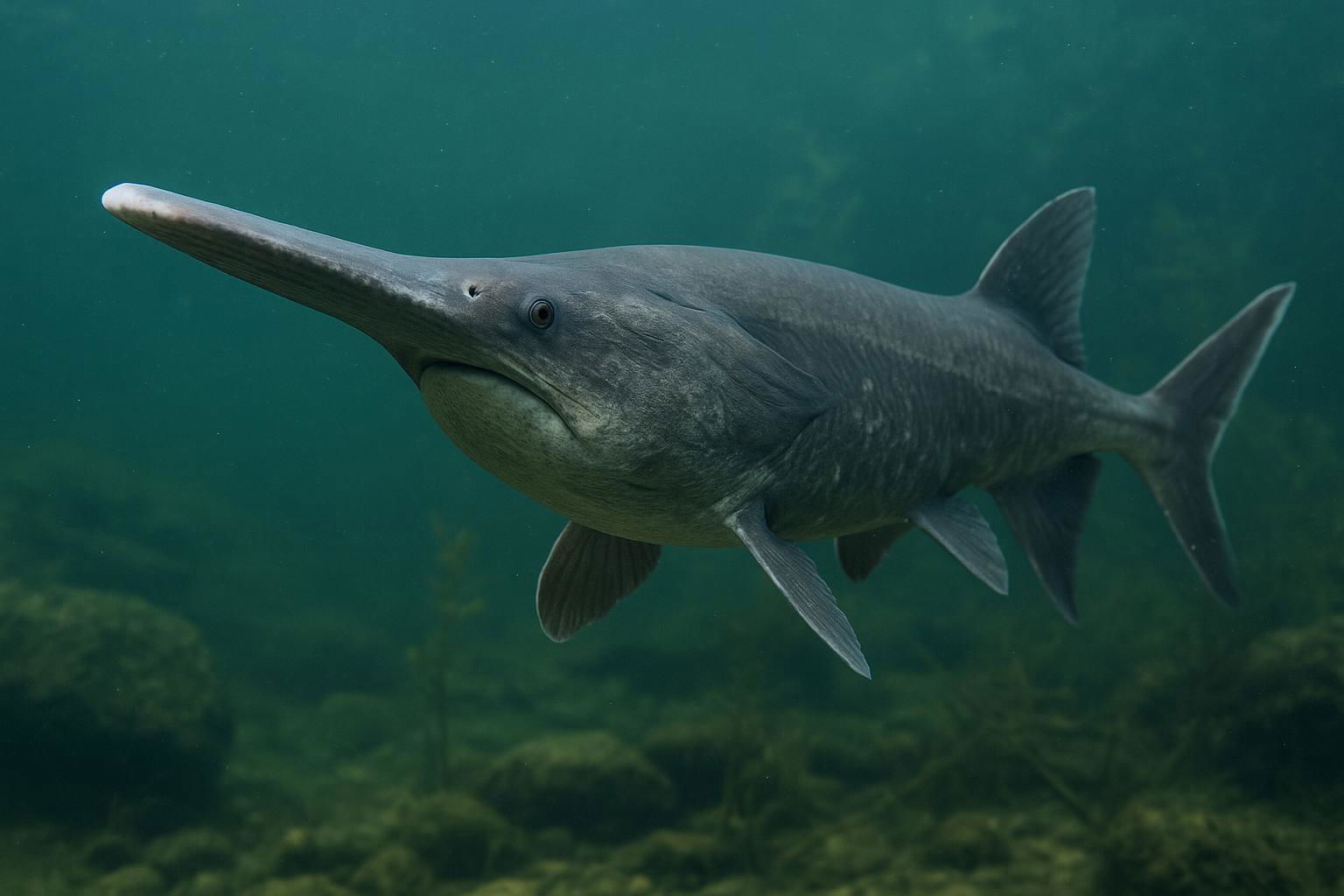 American Paddlefish
