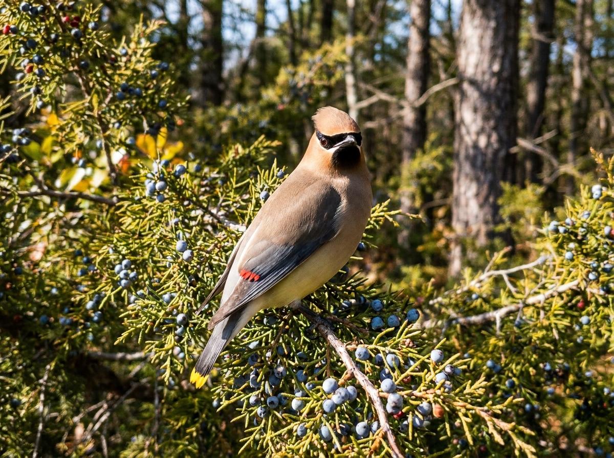 cedar waxwing